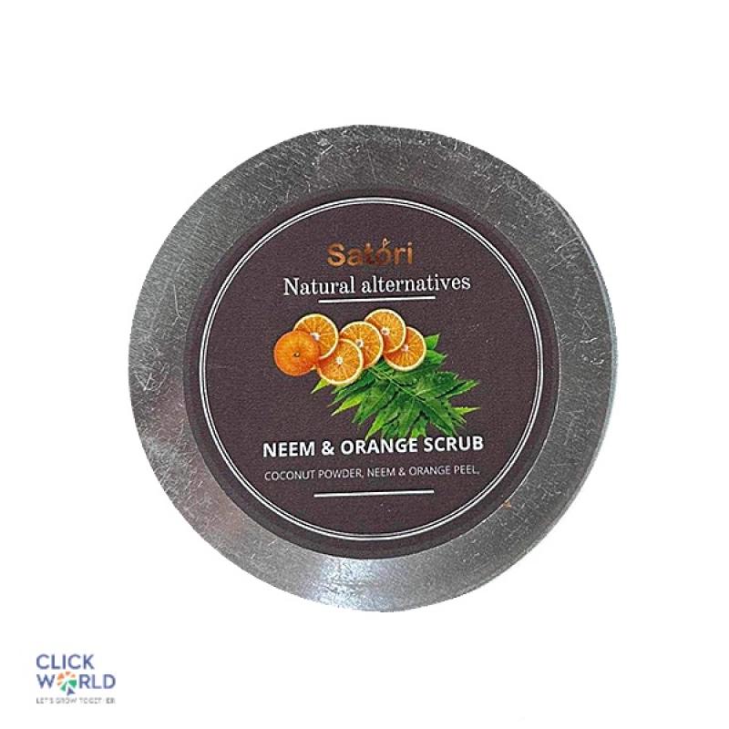 Neem and orange scrub- Satori